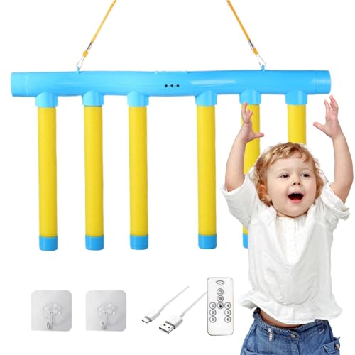 Reflex Challenge Game, Catching Sticks Toy,15.74x2.08x3.74 inches Interactive Reaction Training, Hand-Eye Coordination Exercise, Educational Activity Set, 3 Adjustable Speeds von Generisch