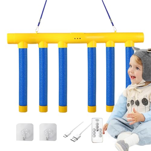 Reflex Challenge Game, Stick Drop Game, Hand Speed Trainer, 3 Adjustable Speeds, Remote Control, Educational Activity, Trainer for Kids & Adults, 15.74x2.08x3.74 Inches von Generisch