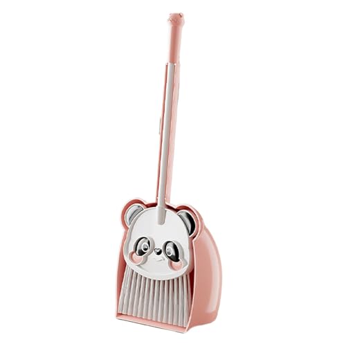 Reinigen Besen - Kinderbesen Und Dustpan Set | Housekeeping Besen | Netter Panda Kleinkindbesen Und Dustpan Combo | Bodenbesen | Kleine Reinigungsset -Kombination Tun Sie Vor, Um Für Die Heimk von Generisch