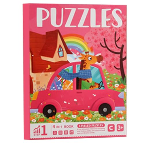 Reise-Puzzlespiele, Puzzles für Kinder - Magnetisches Puzzlespiel für Mädchen | Lustige Lern- und Reiserätsel für, Mädchen und Kinder im Vorschulalter von Generisch