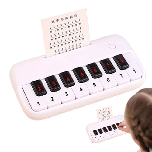Reiseklavier - Pocket Piano Tragbar | Spielzeug des Bildungsmusikinstruments, Pocket Piiiano Mit 15 Berührungen Für Kinder Kinder, Kleine Musikspielzeug Für Mädchen Und Im Alter Von 3 Bis 6 Jah Reiseklavier - Pocket Piano Tragbar | Spielzeug des Bildungsmusikinstruments, Pocket Piiiano Mit 15 Berührungen Für Kinder Kinder, Kleine Musikspielzeug Für Mädchen Und Im Alter Von 3 Bis 6 Jah von Generisch