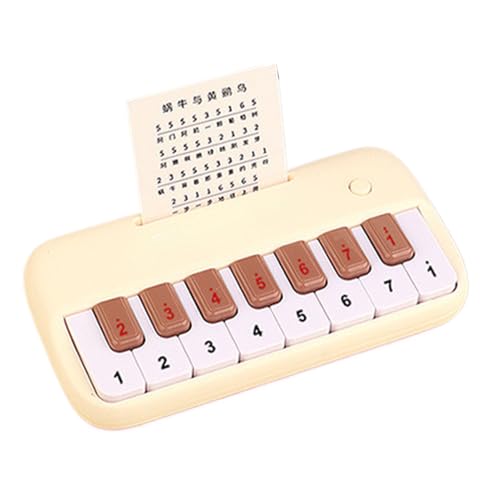 Reiseklavier - Pocket Piano Tragbar | Spielzeug des Bildungsmusikinstruments, Pocket Piiiano Mit 15 Berührungen Für Kinder Kinder, Kleine Musikspielzeug Für Mädchen Und Im Alter Von 3 Bis 6 Jah Reiseklavier - Pocket Piano Tragbar | Spielzeug des Bildungsmusikinstruments, Pocket Piiiano Mit 15 Berührungen Für Kinder Kinder, Kleine Musikspielzeug Für Mädchen Und Im Alter Von 3 Bis 6 Jah von Generisch