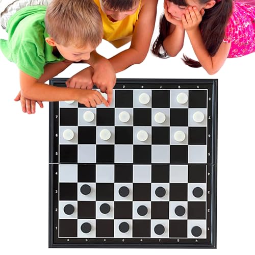 Reiseschach,Reise Schachspiel mit Magneten - Tragbares Lernspiel Für Anfänger Erwachsene Kinder Zuhause Outdoor Camping Reiseschach,Reise Schachspiel mit Magneten - Tragbares Lernspiel Für Anfänger Erwachsene Kinder Zuhause Outdoor Camping von Generisch