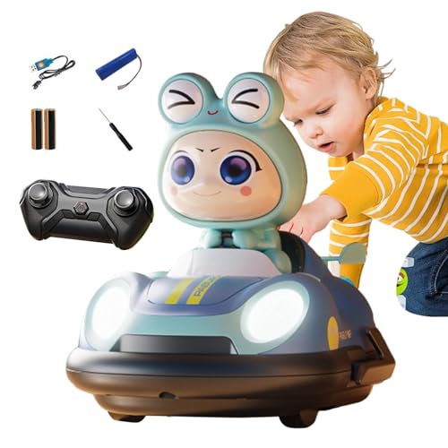 Remote Control Car Bumper Car for Kids Rc Car with Ejecting Feature Kids Remote Car Rc Bumper Car Set Rechargeable Kids Bumper Car Speed Bumper Car Rc Car with Music Rc Car with Light Ejecting Bumper von Generisch