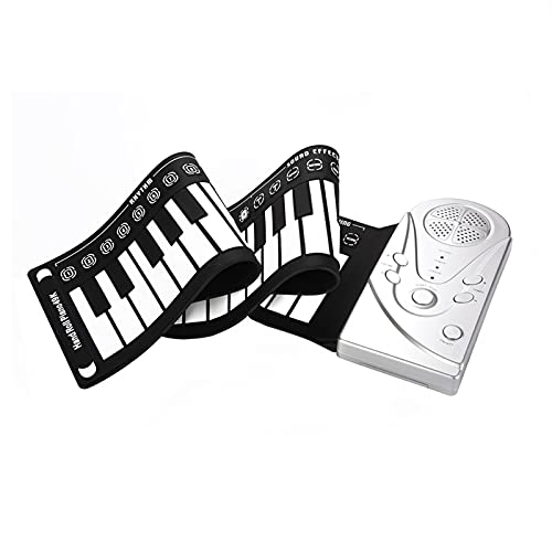 Roll-Up Piano Portable Foldable Silicone Keyboard with Built-in Speaker for Beginners Roll-Up Piano Portable Foldable Silicone Keyboard with Built-in Speaker for Beginners von Generisch