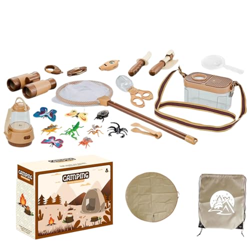 Rollenspiel Campingausrüstung Kinder – Küchenspielzeugset Outdoor Aktivität, Kinderspielzeug Realistisches | Lagerfeuer Spielset Zubehör Werkzeugen, Kreatives Für Alte Kinder Ausflügen, Feiertagen Rollenspiel Campingausrüstung Kinder – Küchenspielzeugset Outdoor Aktivität, Kinderspielzeug Realistisches | Lagerfeuer Spielset Zubehör Werkzeugen, Kreatives Für Alte Kinder Ausflügen, Feiertagen von Generisch