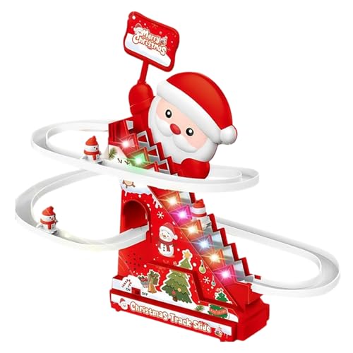 Rutschen Spielzeug | Weihnachtsmann Rennspiel - Elektrischer mit Licht und Musik für Garten Kinder Mädchen Outdoor Aktivität Haus Spiel Rutschen Spielzeug | Weihnachtsmann Rennspiel - Elektrischer mit Licht und Musik für Garten Kinder Mädchen Outdoor Aktivität Haus Spiel von Generisch