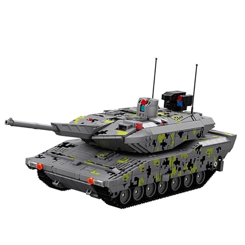 SAYN WW2 Militär Panzer Klemmbausteine Bausteine, 2235 Teile Technik Militär WW2 Panther KF51 Leopard Panzerwagen Modellbausatz, Kompatibel mit Lego von Generisch