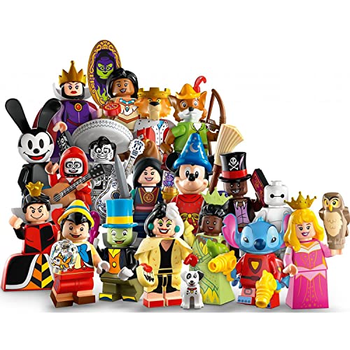 Minifiguren Lego 71038 Disney 100, Komplettsatz mit allen 18 Figuren von ZYZYZK