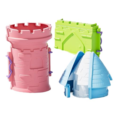 Sandspielset,Sandburgformen Strandspielzeug Set | Interaktives Spielzeug Set Für Draußenspiele Kleinkinder Mädchen Sommerurlaub Geburtstagsfeier Sandspielset,Sandburgformen Strandspielzeug Set | Interaktives Spielzeug Set Für Draußenspiele Kleinkinder Mädchen Sommerurlaub Geburtstagsfeier von Generisch