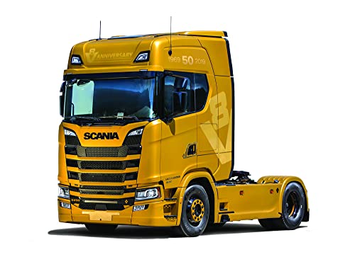 Italeri 3927 1:24 Scania S730 Highline 4x2-Modellbau, Bausatz, Standmodellbau, Basteln, Hobby, Kleben, Plastikbausatz, detailgetreu, Mehrfarbig von Italeri