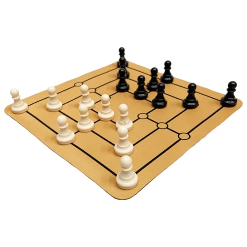 Schachspiel Für Erwachsene - Reiseschach Brettspiel Für Unterwegs,Holzspielzeug Mit Antikem Rom Design Lernspielzeug Familienspiele Für Kinder Erwachsene Schachspiel Für Erwachsene - Reiseschach Brettspiel Für Unterwegs,Holzspielzeug Mit Antikem Rom Design Lernspielzeug Familienspiele Für Kinder Erwachsene von Generisch