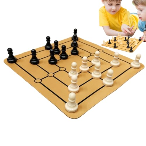 Schachspiel Für Kinder - Strategiespiel Brettspiel Für Familien - Holzspielzeug Mit Antikem Rom Design Lernspielzeug Familienspiele Für Kinder Erwachsene Schachspiel Für Kinder - Strategiespiel Brettspiel Für Familien - Holzspielzeug Mit Antikem Rom Design Lernspielzeug Familienspiele Für Kinder Erwachsene von Generisch