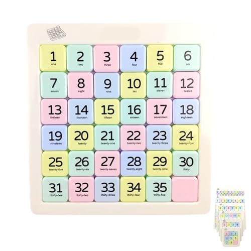 Schiebepuzzle Zahl Slide Puzzle Denkspiel Magnetisches Gleitschieber Gehirntrainer Puzzle Logikspiel Lernspielzeug Für Trainieren Der Intelligenz Und Zur Entwicklung des Gehirns, Zahl Schiebepuzzle Schiebepuzzle Zahl Slide Puzzle Denkspiel Magnetisches Gleitschieber Gehirntrainer Puzzle Logikspiel Lernspielzeug Für Trainieren Der Intelligenz Und Zur Entwicklung des Gehirns, Zahl Schiebepuzzle von Generisch