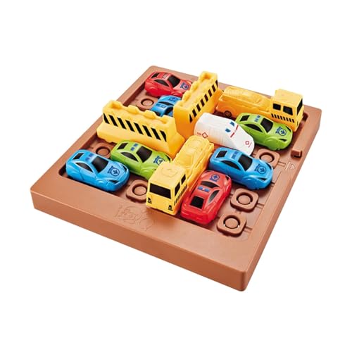 Schiebepuzzlespiele, Denkspiele Verkehr - Schiebe-Denkspiel - Auto-Puzzle-Spielzeug, Reisespiel für, Denk-Logik-Puzzlespiele zum Spielen mit der Familie von Generisch