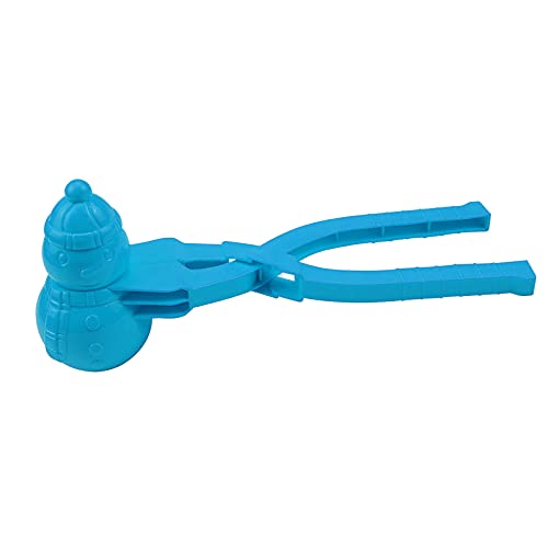 Schneeball Maker Clip Maker Schneemann geformt Schnee Sand Form Werkzeug Kinder Winter Outdoor Schneespielzeuge für Schnee Strand (Blue, One Size) von Generisch