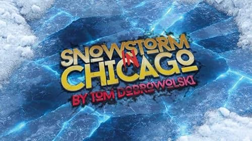 Schneesturm in Chicago (blau) von Tom Dobrowolski von Generisch