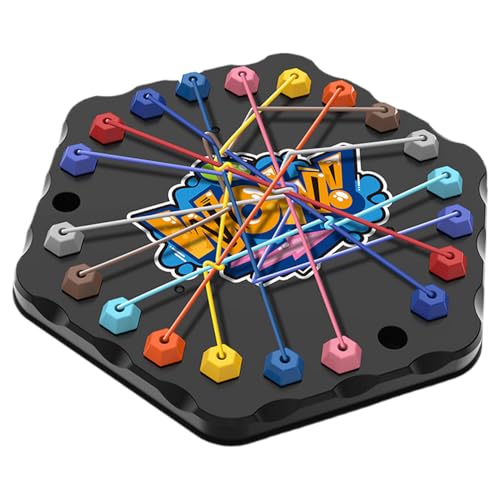 Schnürsenkel Entwirrspiel | Interaktives Geschicklichkeitsspiel mit Knobelaufgaben für Strategie & Feinmotorik - Fädeln & Entwirrspielzeug Eltern-Kind Interaktion Lernspiel für Zuhause Reise Kinder ab Schnürsenkel Entwirrspiel | Interaktives Geschicklichkeitsspiel mit Knobelaufgaben für Strategie & Feinmotorik - Fädeln & Entwirrspielzeug Eltern-Kind Interaktion Lernspiel für Zuhause Reise Kinder ab von Generisch
