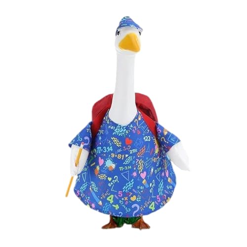 Schulstart Gänse Kostüm - Schulrucksack Garten Gans Kostüm,1 Set Statue Costume for Classroom Art Decoration Patio Garden Birthday Holiday Yard Outdoor Display Schulstart Gänse Kostüm - Schulrucksack Garten Gans Kostüm,1 Set Statue Costume for Classroom Art Decoration Patio Garden Birthday Holiday Yard Outdoor Display von Generisch