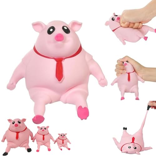 Schwein Quetsch Spielzeug, Quetsch Spielzeug Schwein, Schwein Quetschspielzeug, Schweine-Quetschspielzeug, Schwein Zum Quetschen, Schweine Quetsch Spielzeug (C-20CM) von Generisch