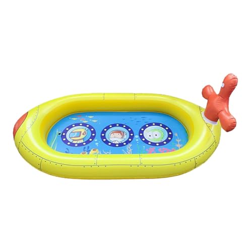 Schwimmbäder für Kinder - 71X 39X21 Zoll Außenpool - Wasserbrunnen-Sommerspielzeug, aufblasbarer Pool, Kinderschwimmbecken, verdickt für Mädchen/ von Generisch