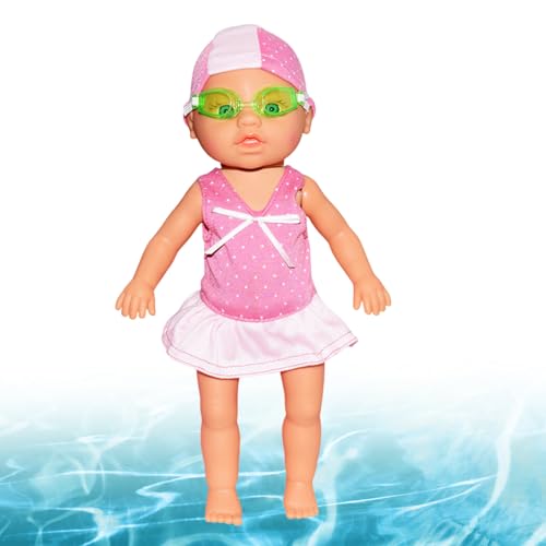 Schwimmende Babypuppe, Wasserdichtes -Badebaby Mit Beweglichen Gliedmaßen, Reisespielzeug Für Und Mädchen Badezeit Sand Badewanne Familienzeit Schwimmende Babypuppe, Wasserdichtes -Badebaby Mit Beweglichen Gliedmaßen, Reisespielzeug Für Und Mädchen Badezeit Sand Badewanne Familienzeit von Generisch