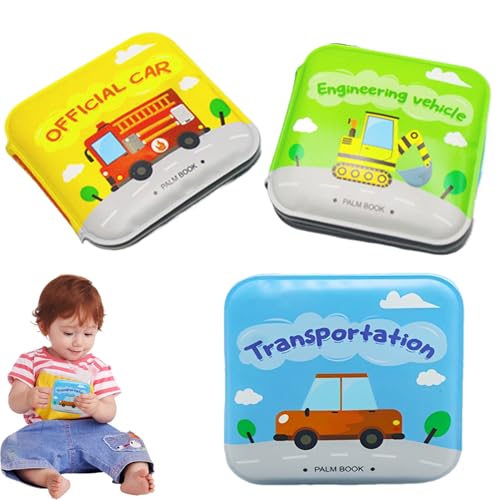 Schwimmende Badbücher für Kinder - Kinderbadbücher, Badebuch zum Thema Waterfamtransport - 3X Fun Bath Toys, farbige frühe Bildungspunkte zum Jubiläum Schwimmende Badbücher für Kinder - Kinderbadbücher, Badebuch zum Thema Waterfamtransport - 3X Fun Bath Toys, farbige frühe Bildungspunkte zum Jubiläum von Generisch