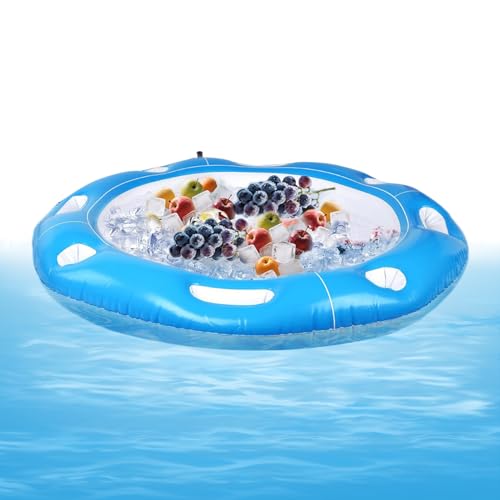 Schwimmender Pool-Spieltisch – Aufblasbare Schwimmbar für Erwachsene, faltbarer Wassertisch für 4–6 Spieler, schwimmende Snack-Getränkestation für , Resort, Kreuzfahrt, See, Cabana, Pool, Urlaub Schwimmender Pool-Spieltisch – Aufblasbare Schwimmbar für Erwachsene, faltbarer Wassertisch für 4–6 Spieler, schwimmende Snack-Getränkestation für , Resort, Kreuzfahrt, See, Cabana, Pool, Urlaub von Generisch