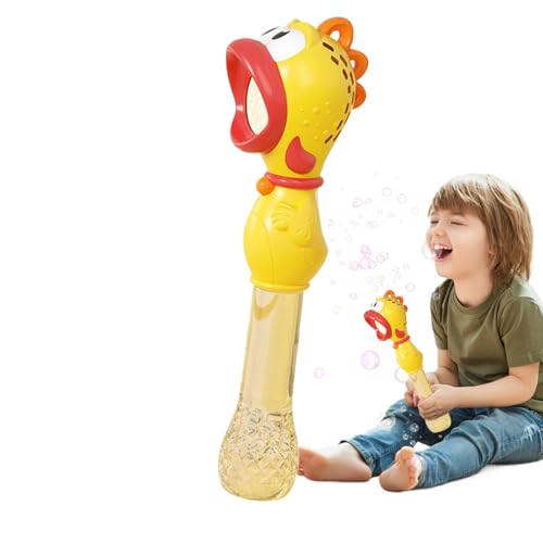 Seifenblasen Spielzeug, Hühnchen Elektrischer Seifenblasenautomat, Handheld wiederaufladbarer Blasenstab Outdoor für und Mädchen von 3-5 Jahren für Garten Camping Picknick und Seifenblasen Spielzeug, Hühnchen Elektrischer Seifenblasenautomat, Handheld wiederaufladbarer Blasenstab Outdoor für und Mädchen von 3-5 Jahren für Garten Camping Picknick und von Generisch