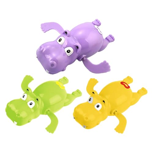 Servietten Einschulung Water Toys Sea Animal Bath Toy for Kids and Toddlers Bathtub Playset Clockwor Flaschen Rakete (Purple, One Size) von Generisch