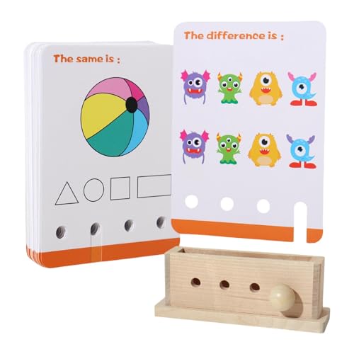 Shape Sorting Toys, Educational Shape Match Game, Matching Puzzle Stacker Toys, Learning Matching Sorting Toys for Children, Montessoriy Early Educational Puzzles Toys for Years Old Boys and Girls von Generisch