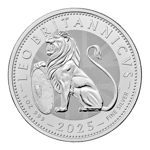 Silbermünze 1oz British Lion 2025 Britischer Löwe Silber Münze 999 Silbermünze 1oz British Lion 2025 Britischer Löwe Silber Münze 999 von Generisch