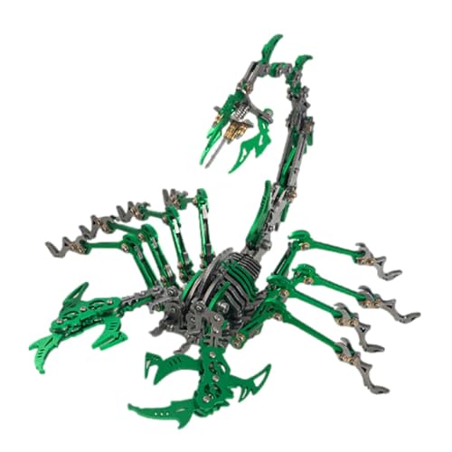 Skorpion-Puzzle aus Metall – Metallpuzzle für Erwachsene | Realistisches Modell-Kit zum Selbermachen, Spielzeug Puzzle Skorpion beweglich, abnehmbare Puzzle, Bausätze Skorpion-Puzzle aus Metall – Metallpuzzle für Erwachsene | Realistisches Modell-Kit zum Selbermachen, Spielzeug Puzzle Skorpion beweglich, abnehmbare Puzzle, Bausätze von Generisch