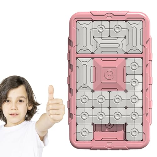 Slide Puzzle Toy, Dia Puzzle Game - Reisen Hirnteaser Herausforderungen, die Rätsel Spielzeug rutschen | Kinderlernaktivitäten, tragbares lustiges Brettspiel für Studenten, Mädchen, von Generisch