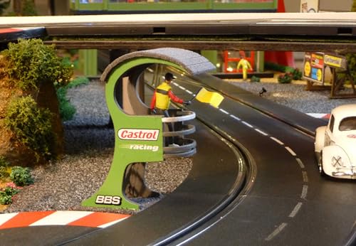 Slotcar STRECKENPOSTEN Stand TOP Dekoration für Carrera DIGITAL von Generisch