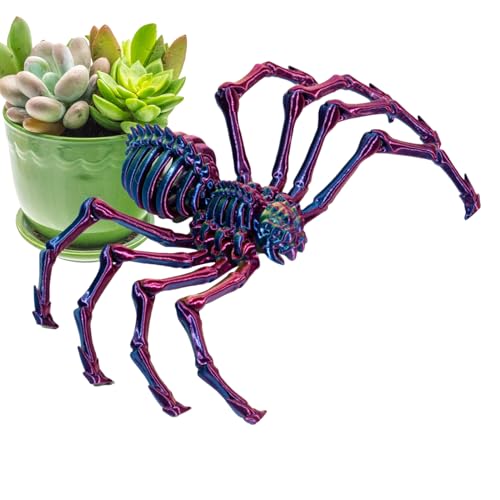 Spider Spielzeug - Gefälschte Spinne | Gefälschte Vogelspinne, Fidget Spielzeug mit beweglichen Gelenken, 3D-gedrucktes Fidget Spielzeug für Erwachsene | Mystery Spider, Gelenkspinne, Spielzeug Spider Spielzeug - Gefälschte Spinne | Gefälschte Vogelspinne, Fidget Spielzeug mit beweglichen Gelenken, 3D-gedrucktes Fidget Spielzeug für Erwachsene | Mystery Spider, Gelenkspinne, Spielzeug von Generisch
