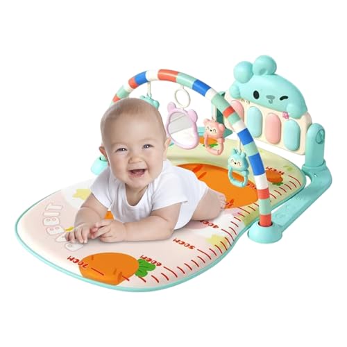 Spielbogen Baby - Floor Matte Aktivität Fitnessstudio - Spieldecke | Spielmatte | Ba -byspielspielspielzeug | Pädagogisches Sensorisches Musikspielzeug Mit Leicht Kriechendem Spielbogen Baby - Floor Matte Aktivität Fitnessstudio - Spieldecke | Spielmatte | Ba -byspielspielspielzeug | Pädagogisches Sensorisches Musikspielzeug Mit Leicht Kriechendem von Generisch