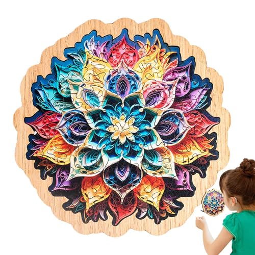 Spiele Einzigartiges Puzzle für Erwachsene - Holzpuzzle aus Blumenholz 74 Teile | Komplexe mentale Puzzlespiele, Puzzlespiele Spielzeug 5,12 x 5,12 Zoll Holz-Puzzle Tischdekoration für Familientreffen Spiele Einzigartiges Puzzle für Erwachsene - Holzpuzzle aus Blumenholz 74 Teile | Komplexe mentale Puzzlespiele, Puzzlespiele Spielzeug 5,12 x 5,12 Zoll Holz-Puzzle Tischdekoration für Familientreffen von Generisch