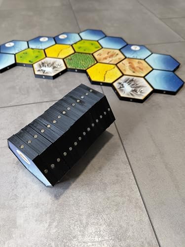 Spielfeldhalter Hexagon-Rahmen für Siedler von Catan - magnetisch (100er Pack) von Generisch