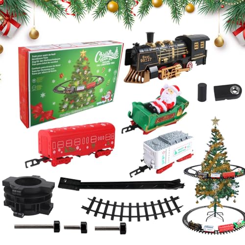 Spielzeug, Elektroauto auf Schiene, Retro für Kinder mit Licht und Musik - für Kinder Teenager Geschenk Geburtstag Neujahr Spielzeug, Elektroauto auf Schiene, Retro für Kinder mit Licht und Musik - für Kinder Teenager Geschenk Geburtstag Neujahr von Generisch