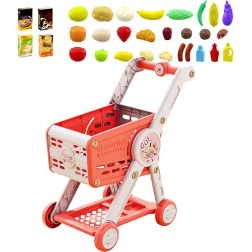 Spielzeug-Einkaufswagen für er 1-3 | Rollenspiel Einkaufswagen | Laden Lebensmittel Zubehör Zum Sortieren Lernen Baby Alter 1-3 Und Älter Rollenspiel Spielzeug-Einkaufswagen für er 1-3 | Rollenspiel Einkaufswagen | Laden Lebensmittel Zubehör Zum Sortieren Lernen Baby Alter 1-3 Und Älter Rollenspiel von Generisch