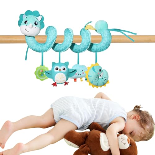 Spielzeug Für Autokindersitz | Babybett Rassel Spielzeug Mit Beißring,Mit Klingel Buntes Sensorik Plüsch Spielzeug Für Kinderwagen Stuben Babyzimmer Mädchen Spielzeug Für Autokindersitz | Babybett Rassel Spielzeug Mit Beißring,Mit Klingel Buntes Sensorik Plüsch Spielzeug Für Kinderwagen Stuben Babyzimmer Mädchen von Generisch