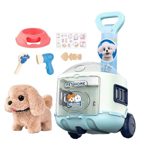 Spielzeug Haustier - Kinderwagen Zubehör Für Haustierpflege Spielzeug - Realistische Plüschfiguren Für Kleinkinder Kinder Rollenspiel Spielzeug Haustier - Kinderwagen Zubehör Für Haustierpflege Spielzeug - Realistische Plüschfiguren Für Kleinkinder Kinder Rollenspiel von Generisch