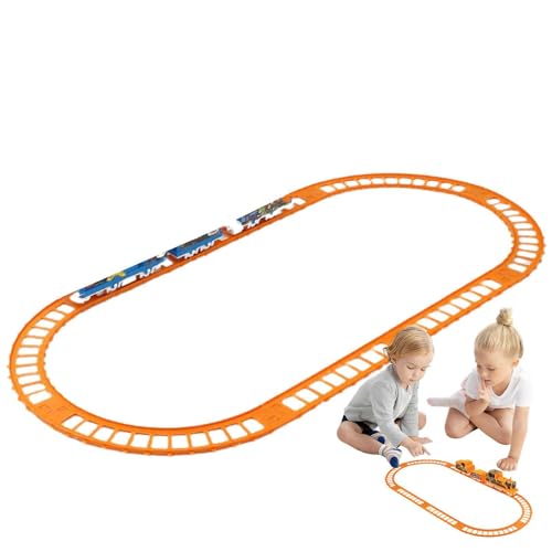 Spielzeug-Schienenautos,Autos Spielzeug Kleinkind Auto Track Engineering Geschenke | Spielzeug für Kleinkinder, Auto-Schienenfahrzeuge, schlagfestes Rennbahn-Set für Spaß für und Mädchen, Lernspielzeu von Generisch