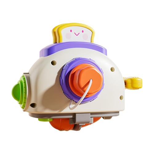 Spielzeug-Toaster Für Kinder, Lustiger Cartoon-Spielzeug-Toaster, Süßes Brotbackautomaten-Spielzeug Für Kinder, Rollenspiel-Toaster-Spielzeug Für Zuhause, Kinderküchen-Spielset Spielzeug-Toaster, von Generisch