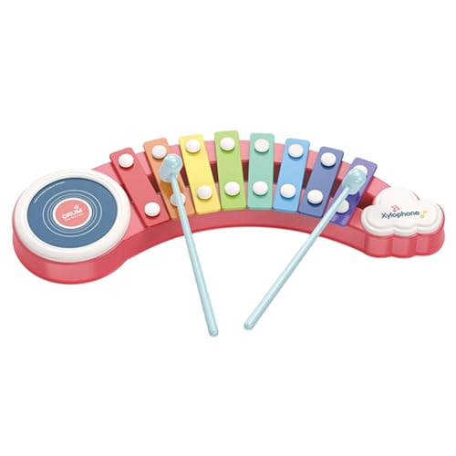 Spielzeug-Xylophon,Xylophon für Kinder - Schlaginstrument Xylophon Musikspielzeug,Lern- und Bildungsspielzeug, interaktives Kinderspielzeug, vorgetäuschtes Musikinstrument für Kinder von Generisch