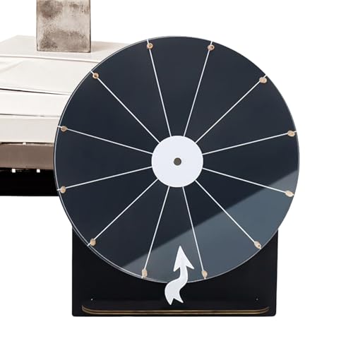 Spinner-Rad für Preise – 27,9 cm großes Roulette-Rad aus Holz, löschbares Spielabendzubehör für Erwachsene, Teenager, Event-Organizer, Partyplaner, Klassenzimmer, Belohnungen, Feiertage Spinner-Rad für Preise – 27,9 cm großes Roulette-Rad aus Holz, löschbares Spielabendzubehör für Erwachsene, Teenager, Event-Organizer, Partyplaner, Klassenzimmer, Belohnungen, Feiertage von Generisch