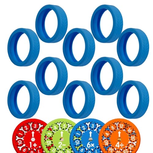 Spinner-Spielzeughüllen, Handspinner-Hülle, Silikon Reise Fidget Case Multiplikation Fidget Toy Case, Verschleißfeste Multiplikations-Spinner-Hülle, Hand-Spinner-Aufbewahrungsbox für verschiedene von Generisch