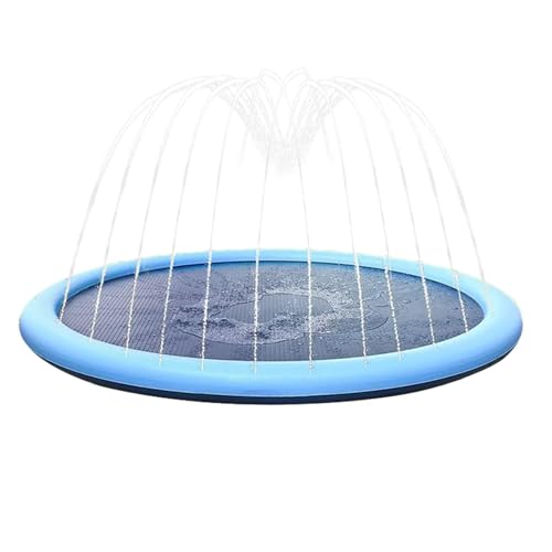 Sprinkler-Pad für Kinder, Sprinkler-Spielmatte,Sprühwasserpad für Kinder - Wiederverwendbares, rutschfestes Outdoor-Sprinkler-Pad, Wasserspielspielzeug für Kinder, und Mädchen von Generisch