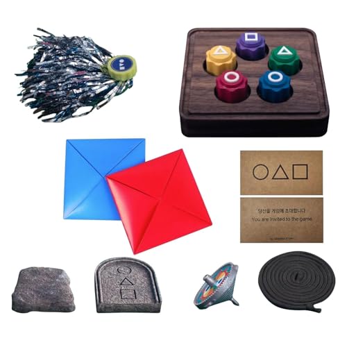 Squid 2 Gonggi Korean Game Set Alle Niveaus Game Requisiten Set Gonggi Koreanisches Traditionelles Spielspiel Jack Stone Pebbles Perfekt Für Familienreisen Valentinstagsgeschenke von Generisch